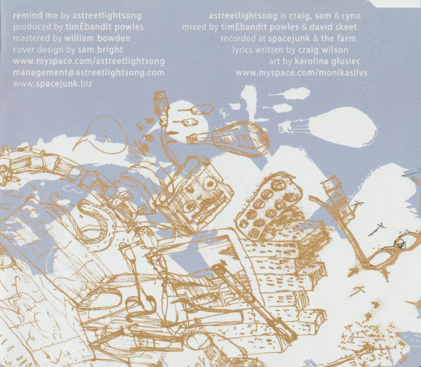 ASTREETLIGHTSONG : Remind Me  (CD, Single)