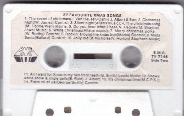 Kevin Kitto Singers : 27 Christmas Songs (Cass)