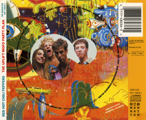The Red Hot Chili Peppers* : The Uplift Mofo Party Plan (CD, Album)