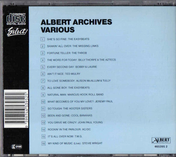 Various : Albert Archives (CD, Comp)