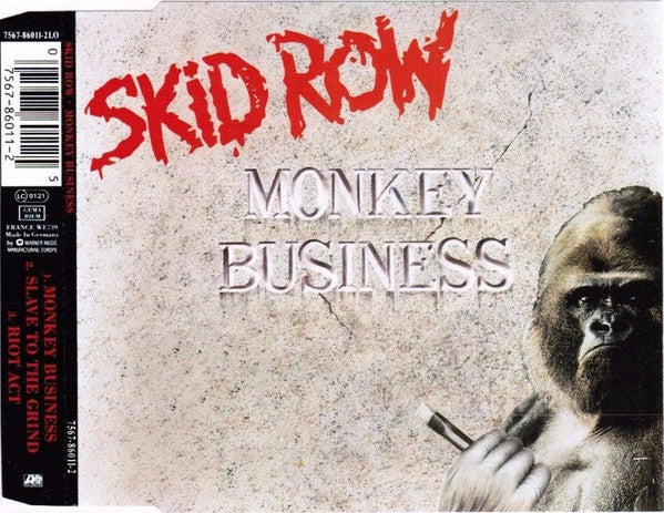 Skid Row : Monkey Business (CD, Maxi)