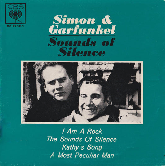 Simon & Garfunkel : Sounds Of Silence  (7", EP, Mono)