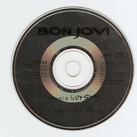 Bon Jovi : This Ain't A Love Song (CD, Single)