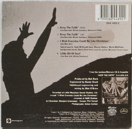 Bon Jovi : Keep The Faith (CD, Single, Car)