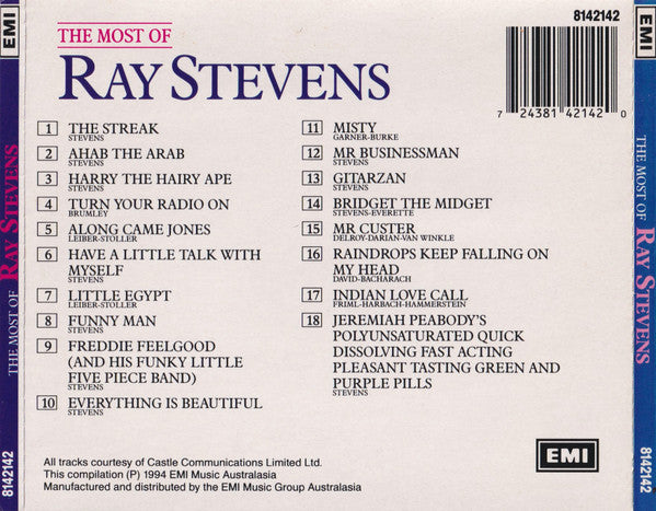 Ray Stevens : The Most Of Ray Stevens (CD, Comp)