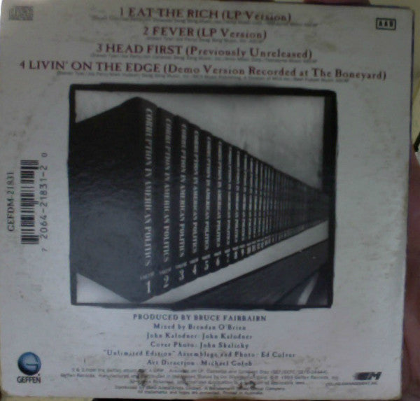Aerosmith : Eat The Rich (CD, Maxi)