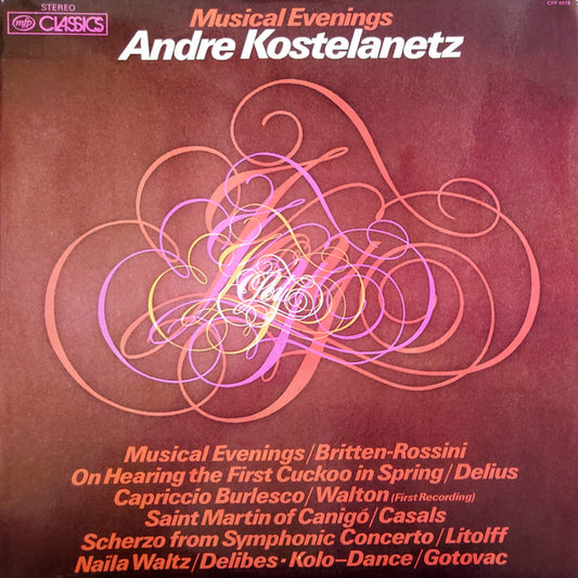 Andre Kostelanetz* : Musical Evenings (LP)