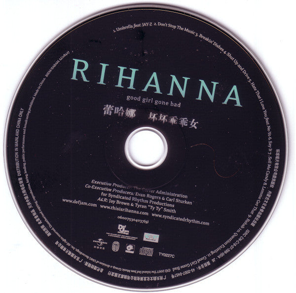 Rihanna : Good Girl Gone Bad (CD, Album, S/Edition)