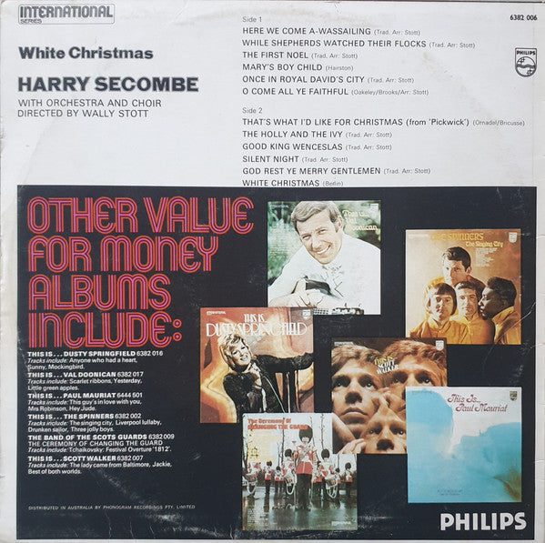 Harry Secombe : White Christmas (LP)