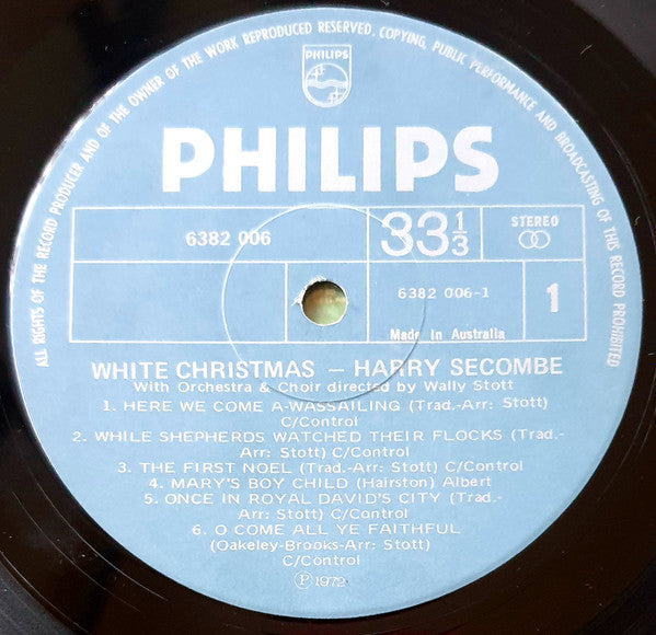 Harry Secombe : White Christmas (LP)