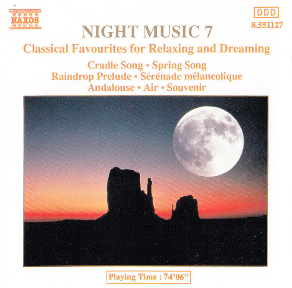 Various : Night Music 7 - Classical Favourites for Relaxing and Dreaming (CD, Comp)