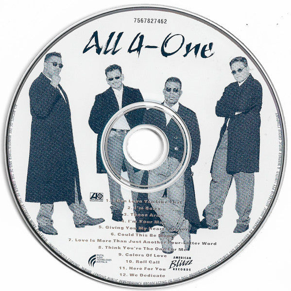 All-4-One : And The Music Speaks (CD, Album)