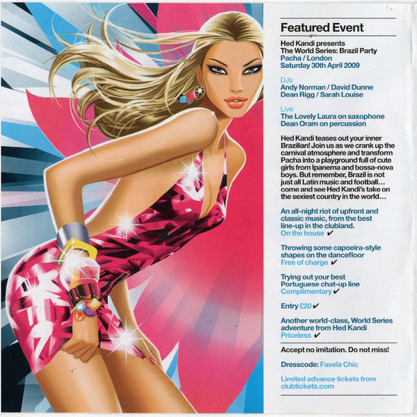 Various : HedKandi The Mix: Spring 2009 (3xCD, Mixed)