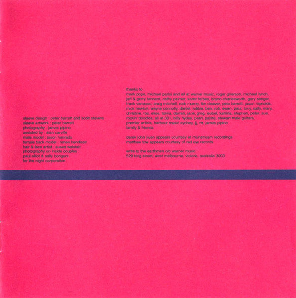 The Earthmen : Love Walked In (CD, Album)