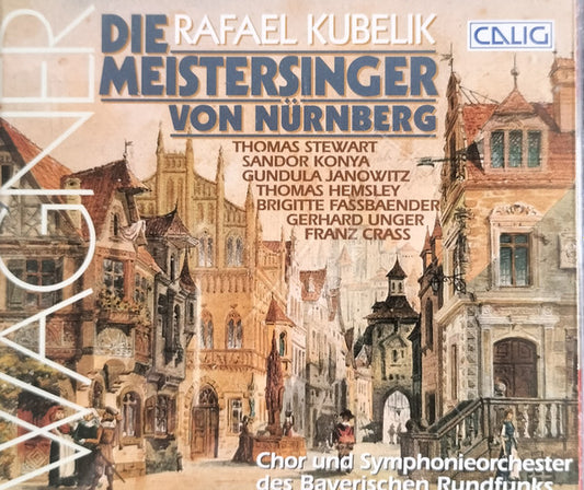 Richard Wagner, Rafael Kubelik, Gundula Janowitz, Thomas Stewart (2), Brigitte Fassbaender : Die Meistersinger von Nurnberg (CD)