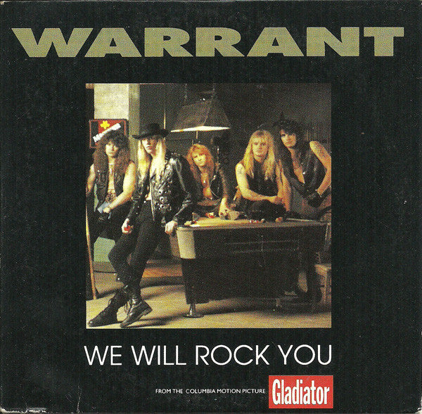 Warrant : We Will Rock You (CD, Single)