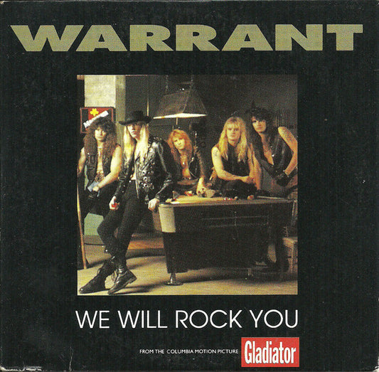 Warrant : We Will Rock You (CD, Single)