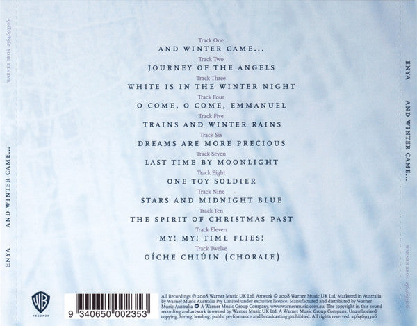 Enya : And Winter Came... (CD, Album)
