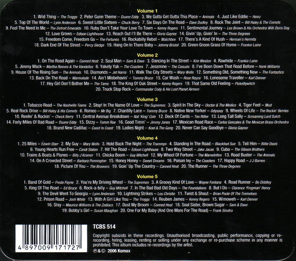 Various : Drive Time (5xCD, Comp + Box, Comp)