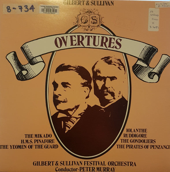 Gilbert And Sullivan Festival Orchestra : Gilbert And Sullivan Overtures (LP, Gat)