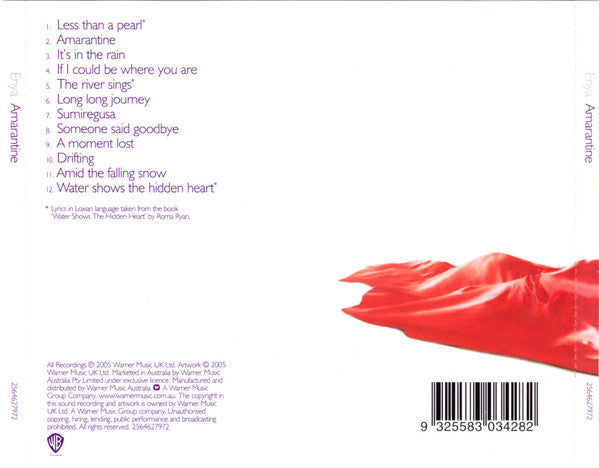 Enya : Amarantine (CD, Album)