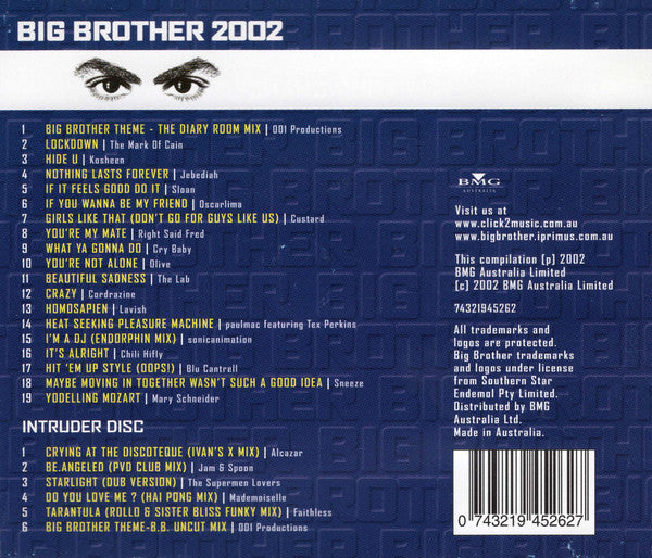 Various : Big Brother 2002 (2xCD, Comp)