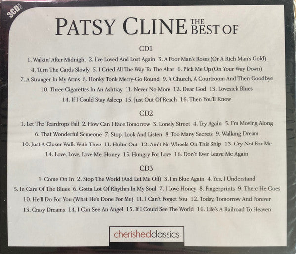 Patsy Cline : The Best Of (3xCD, Comp)