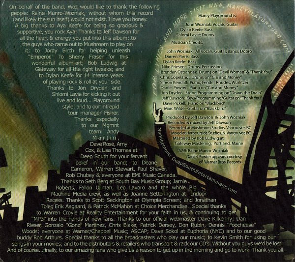 Marcy Playground : Leaving Wonderland...In A Fit Of Rage (CD, Album, Dig)