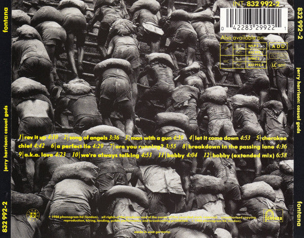 Jerry Harrison: Casual Gods : Jerry Harrison : Casual Gods (CD, Album, RE)