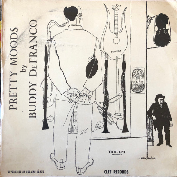 Buddy DeFranco : Pretty Moods (10", Album)