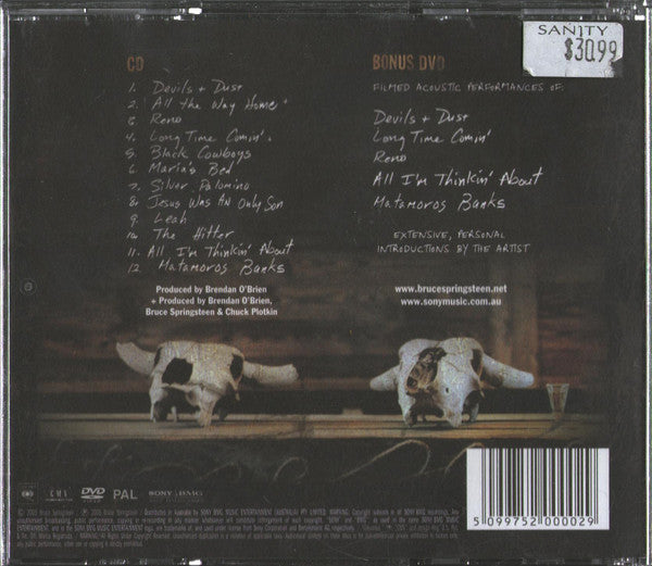 Bruce Springsteen : Devils & Dust (CD, Album + DVD, PAL)