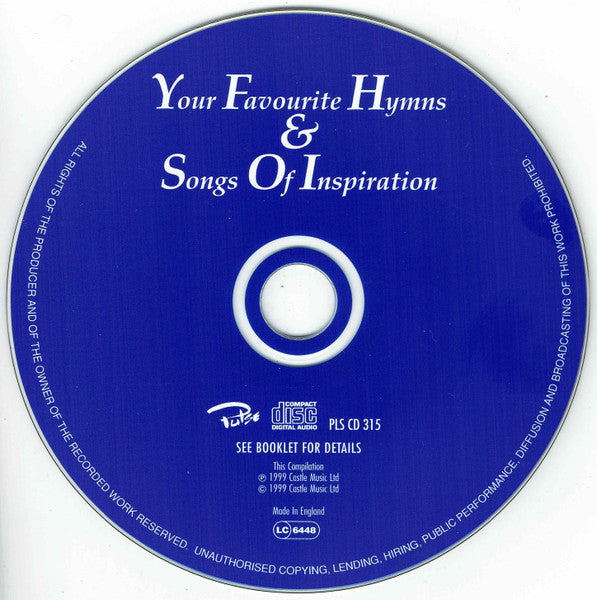 Various : Your Favourite Hymns & Songs Of Inspiration (CD, Comp)