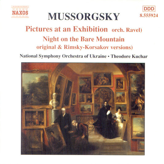 Modest Mussorgsky, National Symphony Orchestra Of Ukraine, Theodore Kuchar : Pictures At An Exhibition / Night On The Bare Mountain (CD, Album)