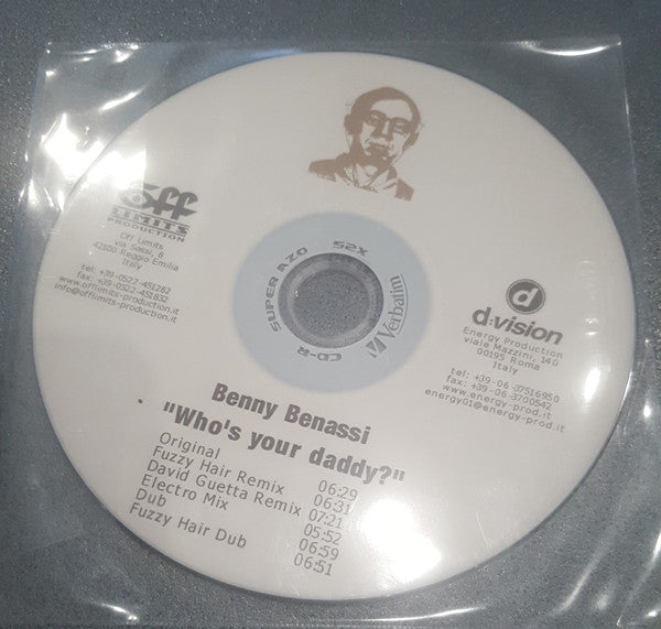 Benny Benassi : Who's Your Daddy? (CDr, Promo)