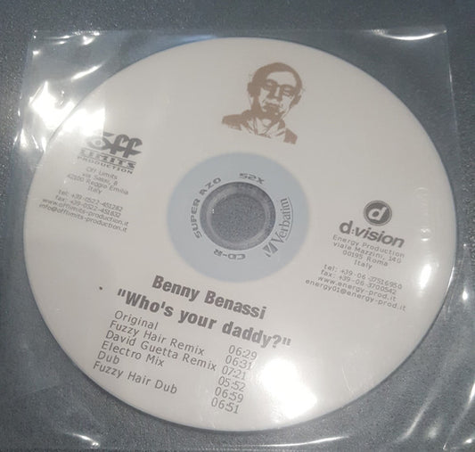 Benny Benassi : Who's Your Daddy? (CDr, Promo)