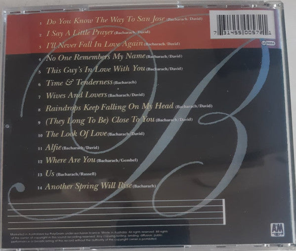 Burt Bacharach : I'll Never Fall In Love Again (CD, Album, Comp)