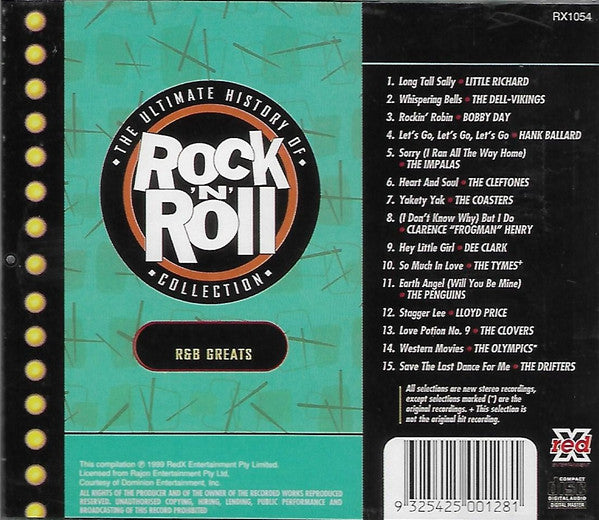 Various : The Ultimate History Of Rock ’n’ Roll Collection: R&B Greats (CD, Comp)