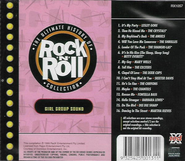 Various : The Ultimate History Of Rock 'n' Roll Collection: Girl Group Sound (CD, Comp)