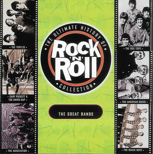 Various : The Ultimate History Of Rock ’n’ Roll Collection: The Great Bands (CD, Comp)
