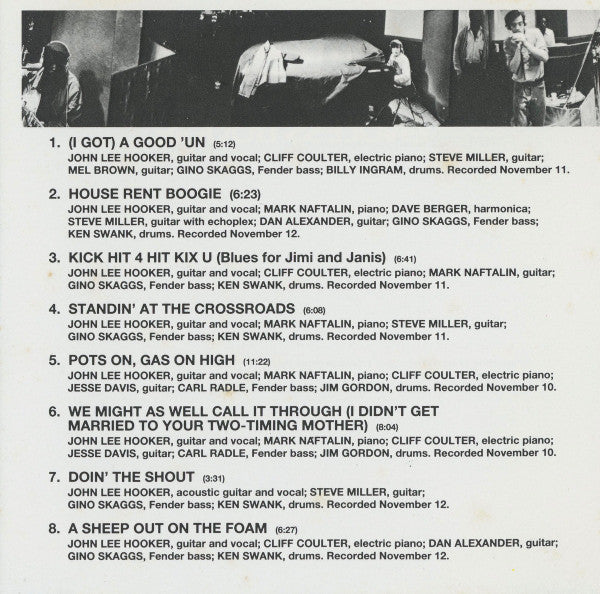 John Lee Hooker : Endless Boogie (CD, Album, RE)