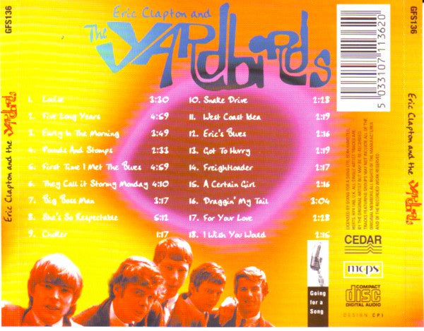 Eric Clapton & The Yardbirds : Eric Clapton And The Yardbirds (CD, Comp)