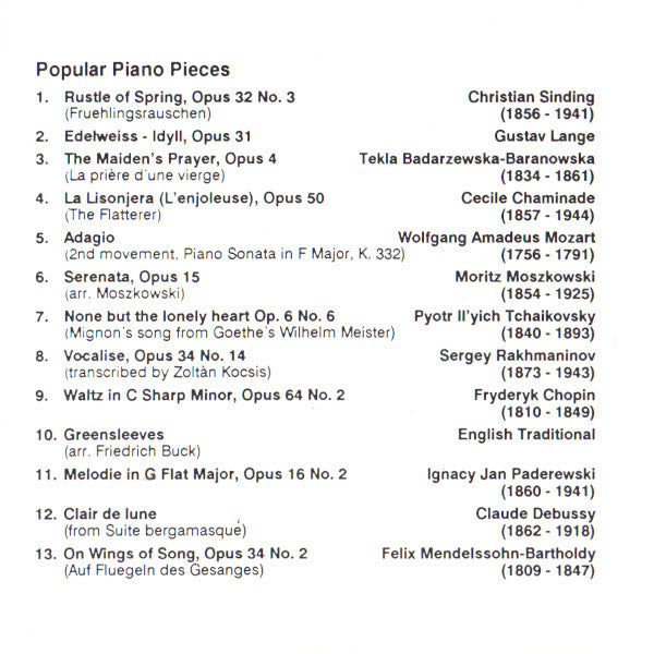 Peter Nagy* : Romantic Piano Favourites Vol. 4 (CD, Comp)