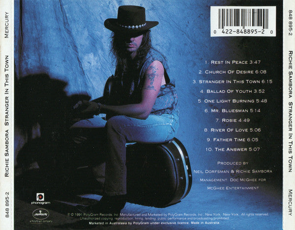 Richie Sambora : Stranger In This Town (CD, Album)