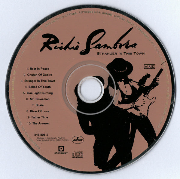Richie Sambora : Stranger In This Town (CD, Album)