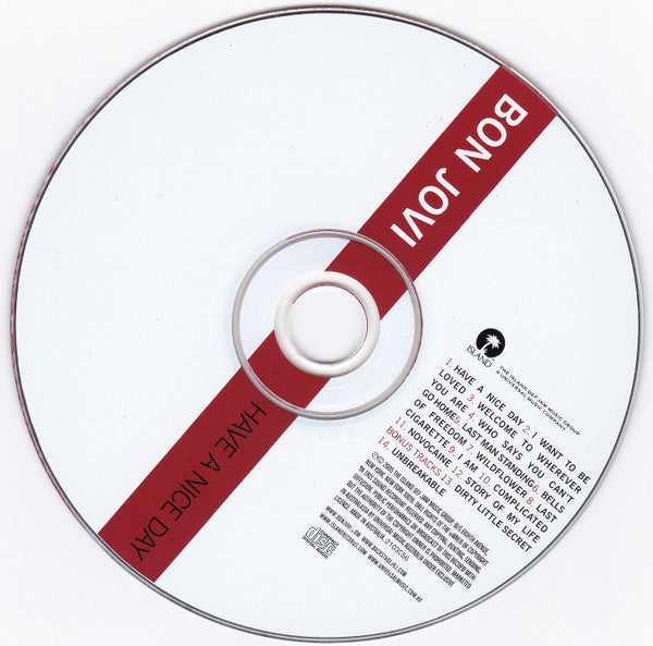 Bon Jovi : Have A Nice Day (CD, Album)