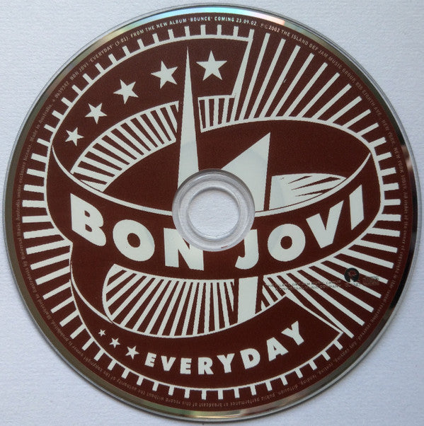 Bon Jovi : Everyday (CD, Single, Ltd)