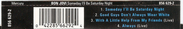 Bon Jovi : Someday I'll Be Saturday Night (CD, Single)