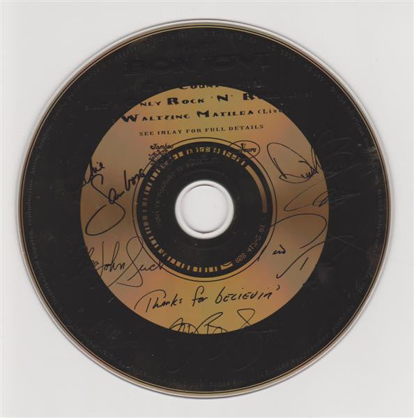 Bon Jovi : Dry County (Live) (CD, Single, Gol)