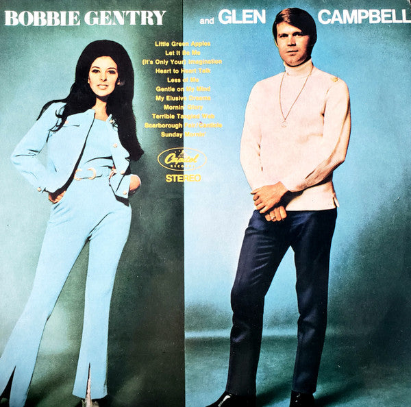 Bobbie Gentry And Glen Campbell : Bobbie Gentry & Glen Campbell (LP, Album, RP, Gre)