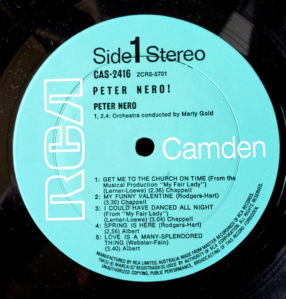 Peter Nero : Peter Nero! (LP, Comp)